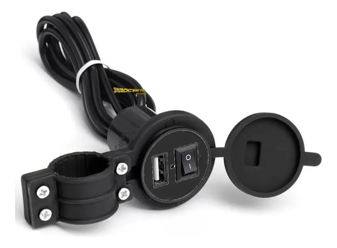 Cargador Celular 1 Puerto Usb Moto Switch Gps
