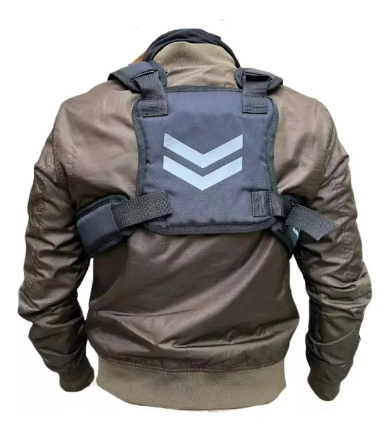 Pechera Moto Cangurera Porta Celular Multiusos