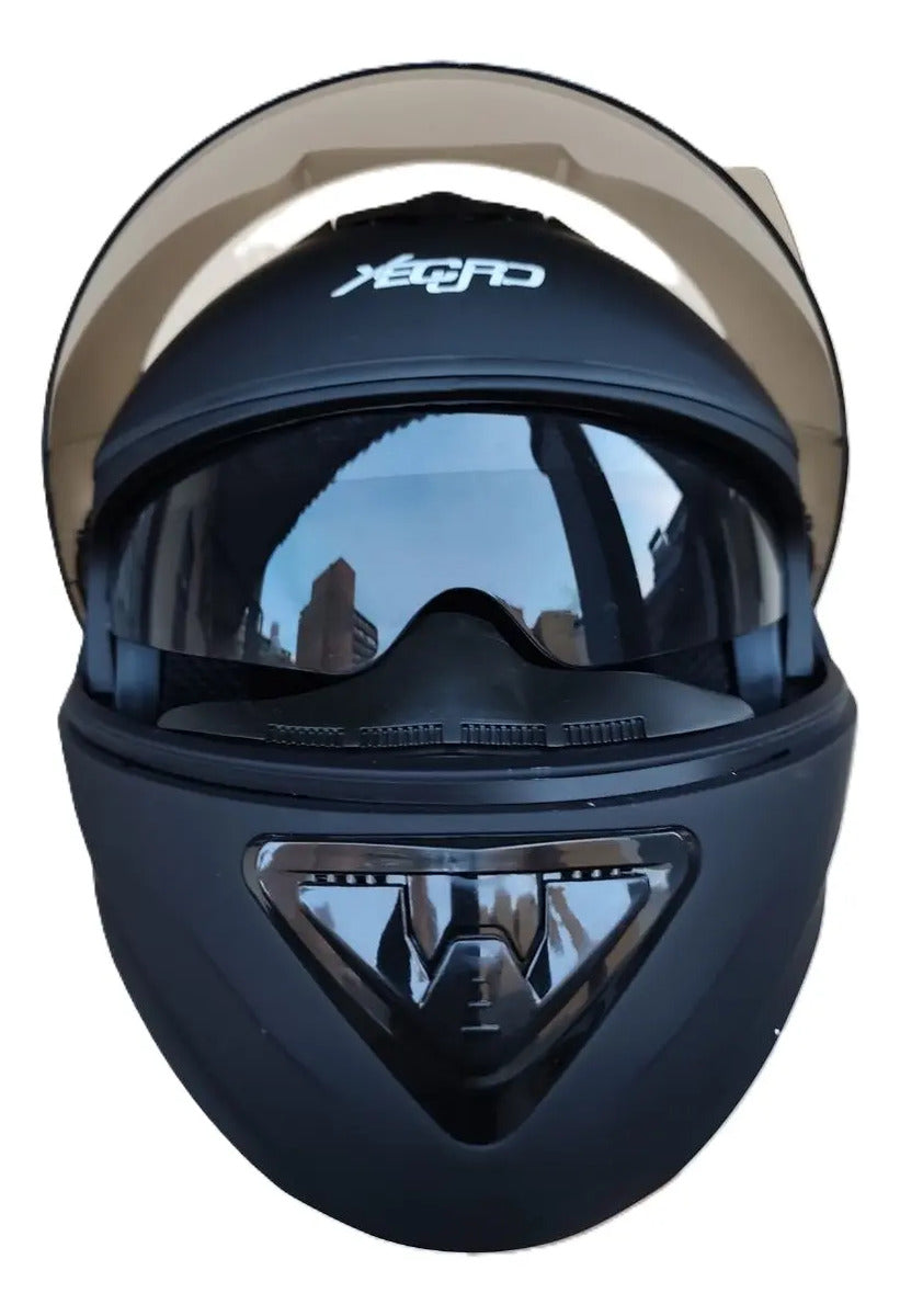Casco Abatible Certificado Mujer Hombre Xecuro Doble Visor