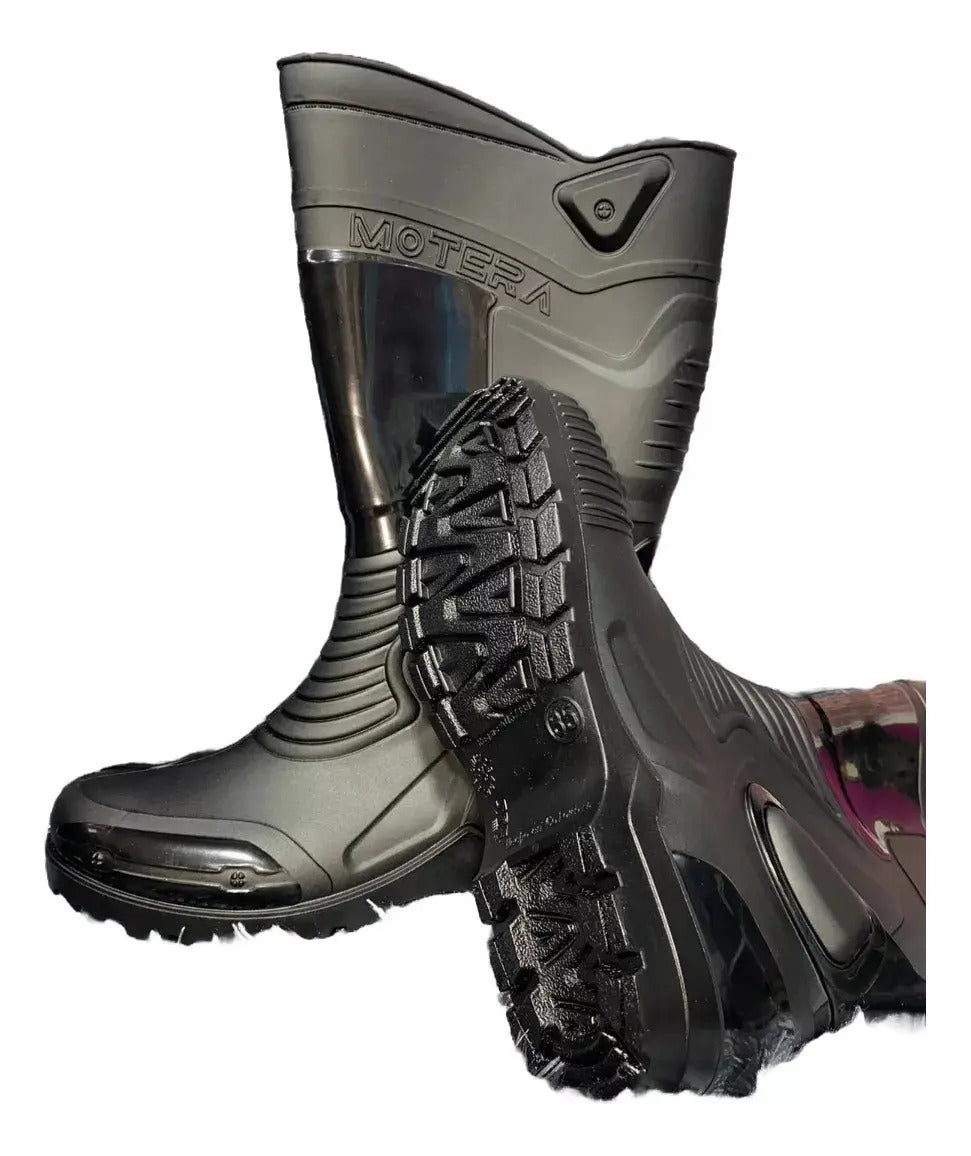 Botas Impermeables Para Motociclistas Pvc Deportivas