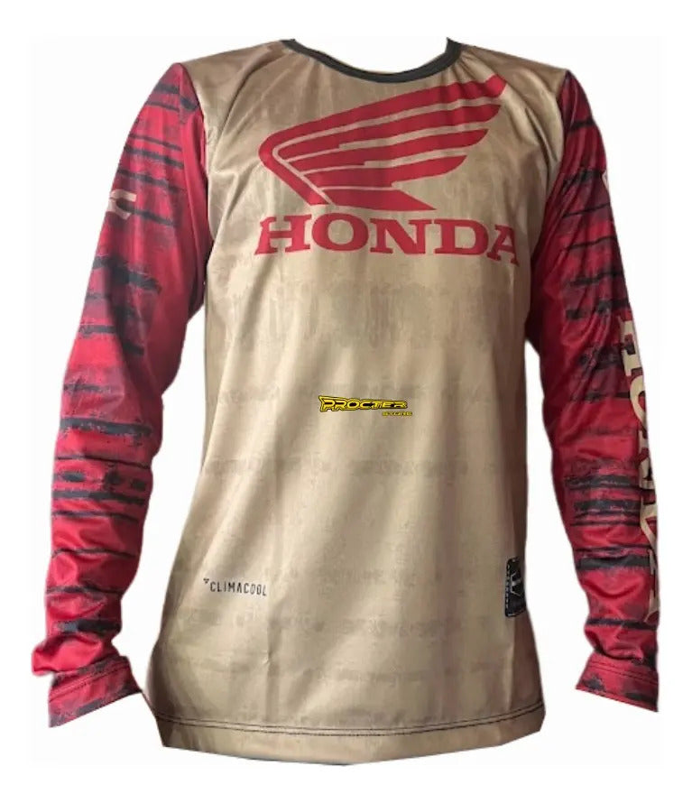 Buzo Manga Larga Mtb Motocross Bicicross Jersey Ciclismo