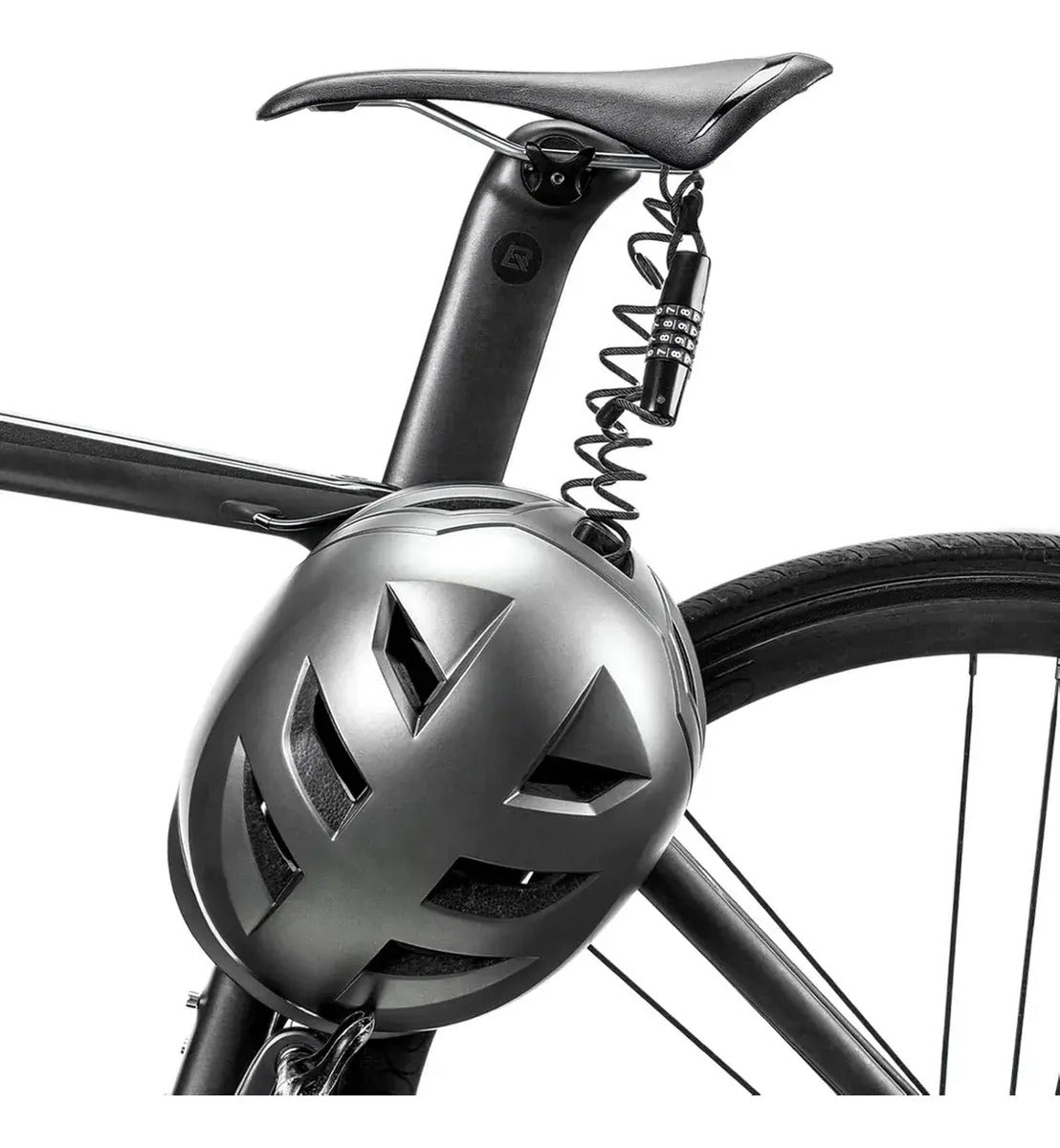 Candado Guaya Para Casco De Bicicleta Y Moto