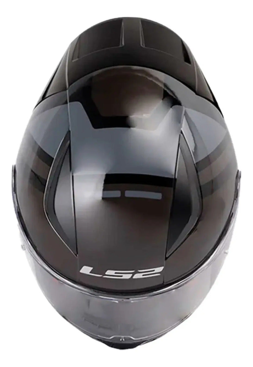 Casco Ls2 Negro Mate 353 Certificado Integral