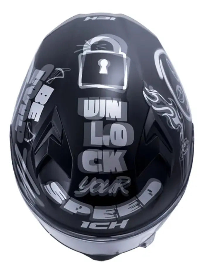 Casco Ich 503 Mujer Hombre Diseño Integral Certificado