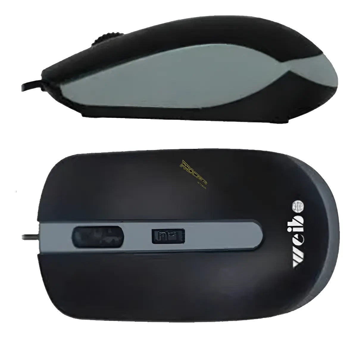Mouse Weibo Colores Con Cable Usb 1600dpi Alambrico