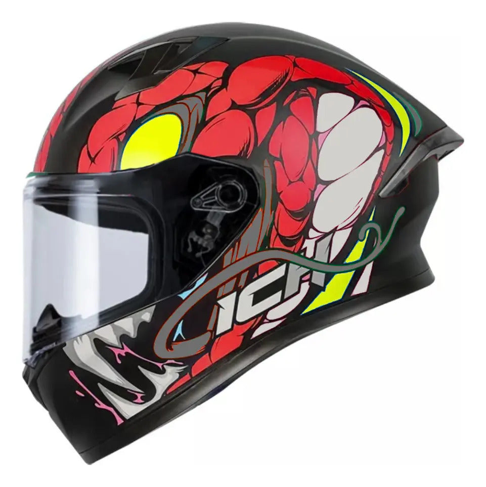 Casco Ich 503 Mujer Hombre Diseño Integral Certificado