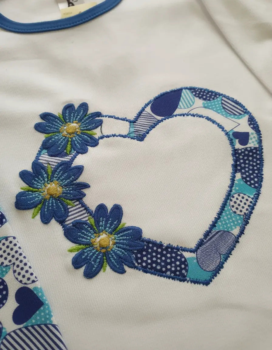 Pijamas Niña Algodón Con Dibujos En Relieve Tallas 6-12