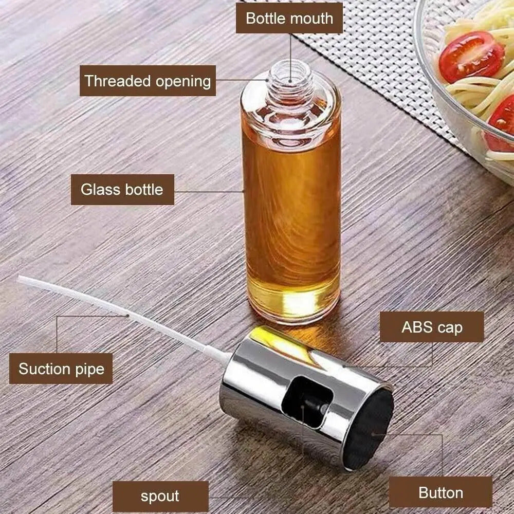 Botella Dispensador Atomizador Aceite Vinagre Spray Cocina