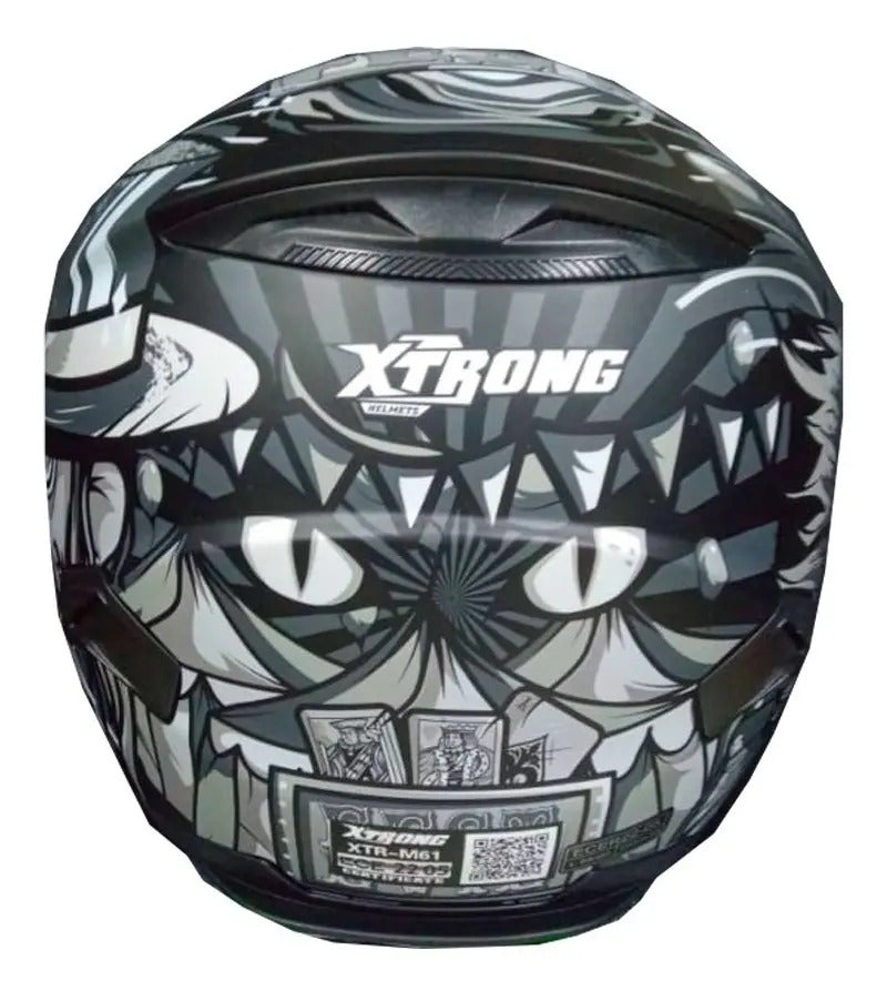Casco Xtrong M61 Mujer Hombre Integral Certificación Europea