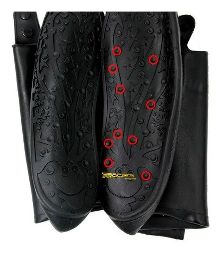 Zapatones Siliconados Caña Larga Botas 100% Impermeables