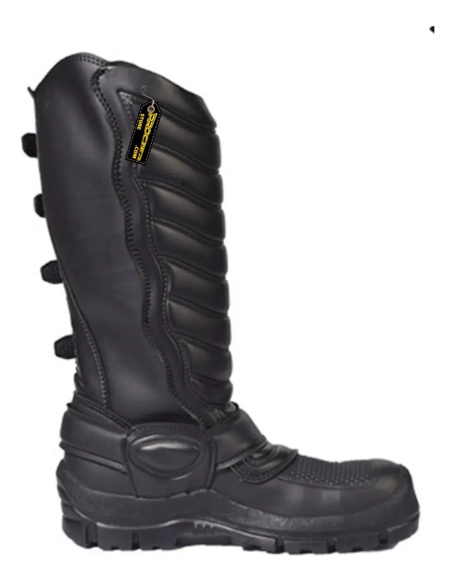 Bota De Protección Motera Dotación Reforzada