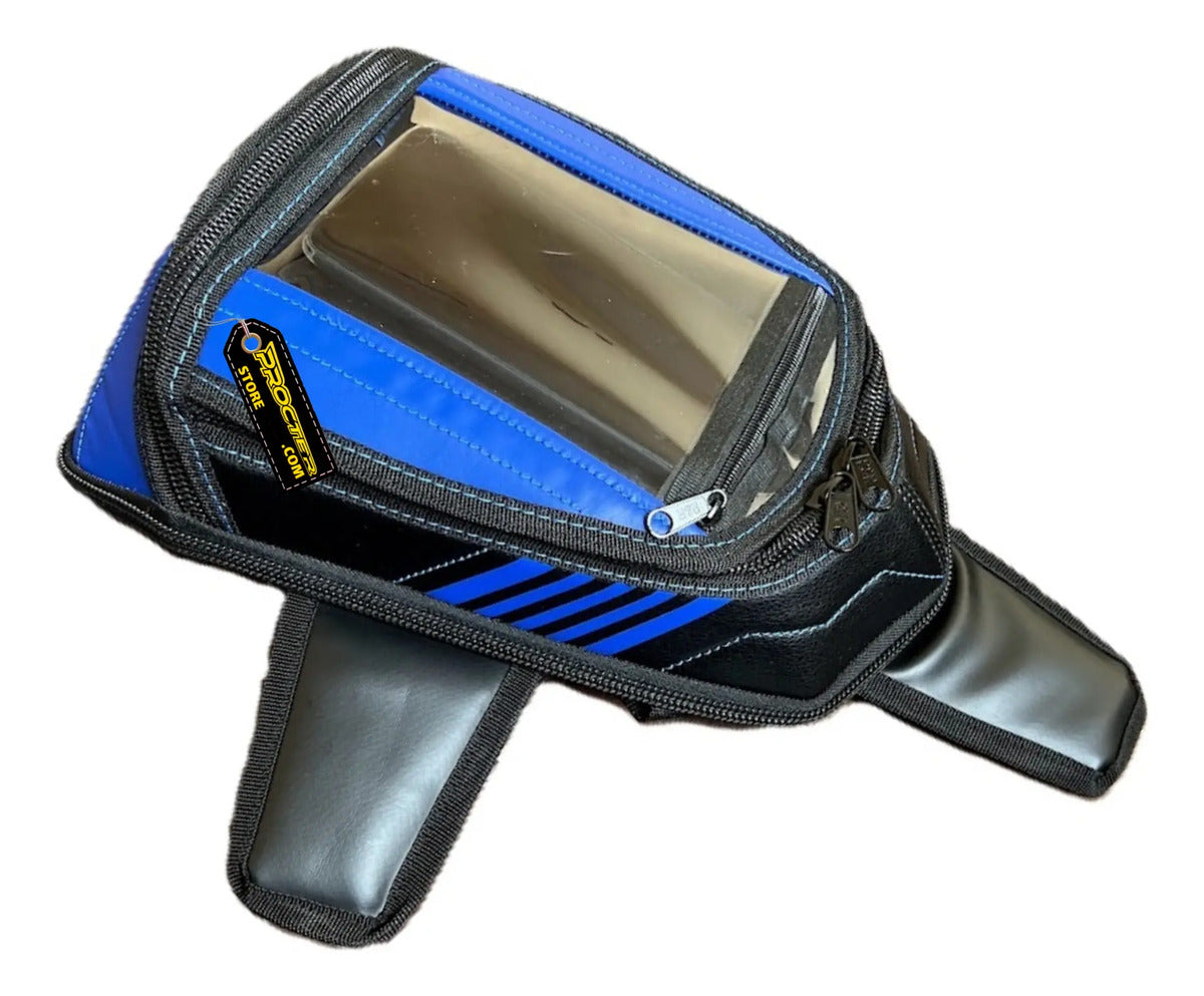 Tank Bag Rígido Maleta Para Moto Con Portacelular