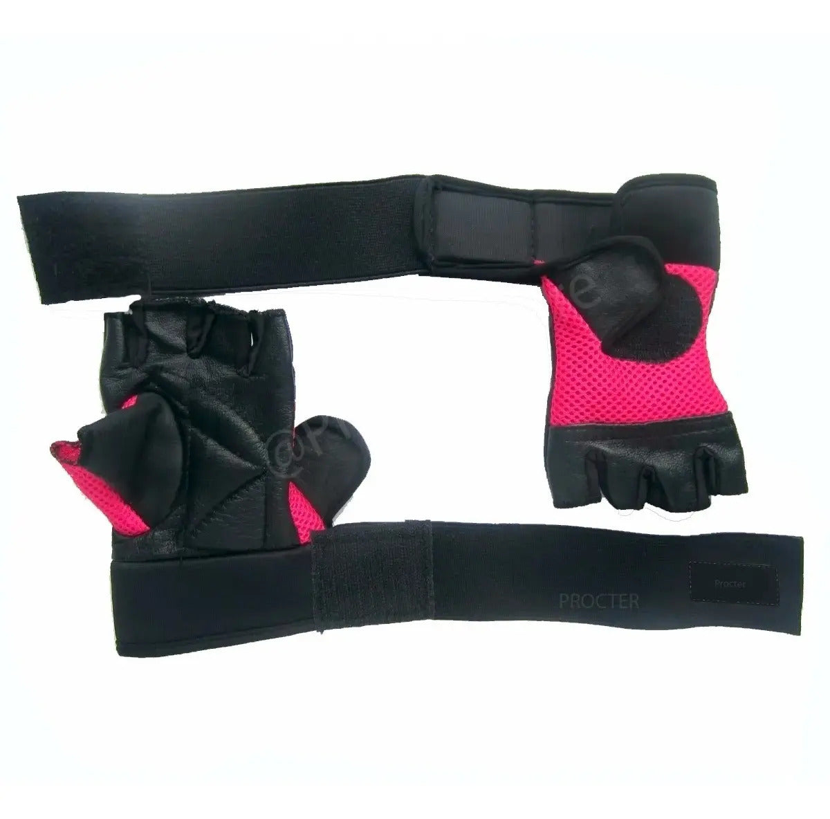 Guantes Para Gimnasio Gym Con Muñequera Mujer Deporte Pesas