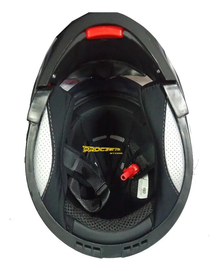 Casco Abatible Certificado Mujer Hombre Xecuro Doble Visor