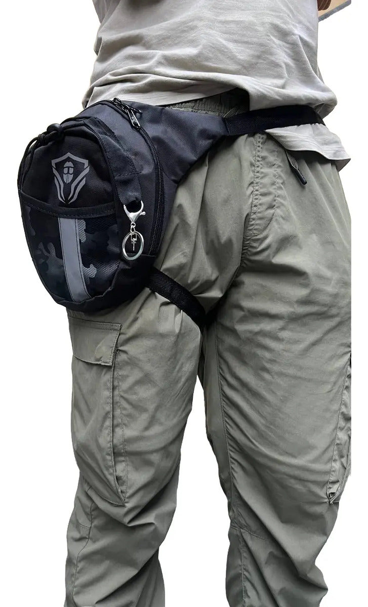Canguro Piernero Moto Bicicleta Bolso Piernera