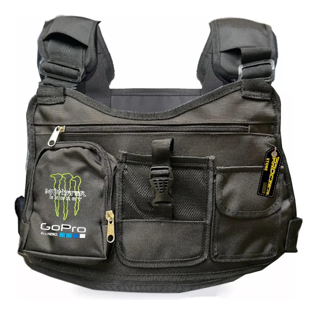 Pechera Moto Cangurera Porta Celular Multiusos