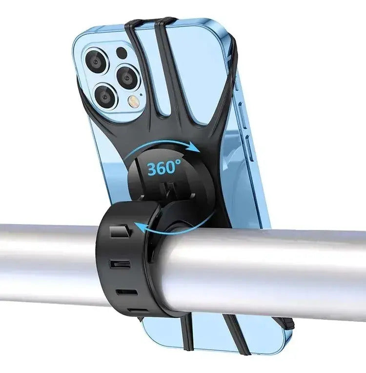 Soporte Universal Para Celular Bicicleta Moto Celular Caucho