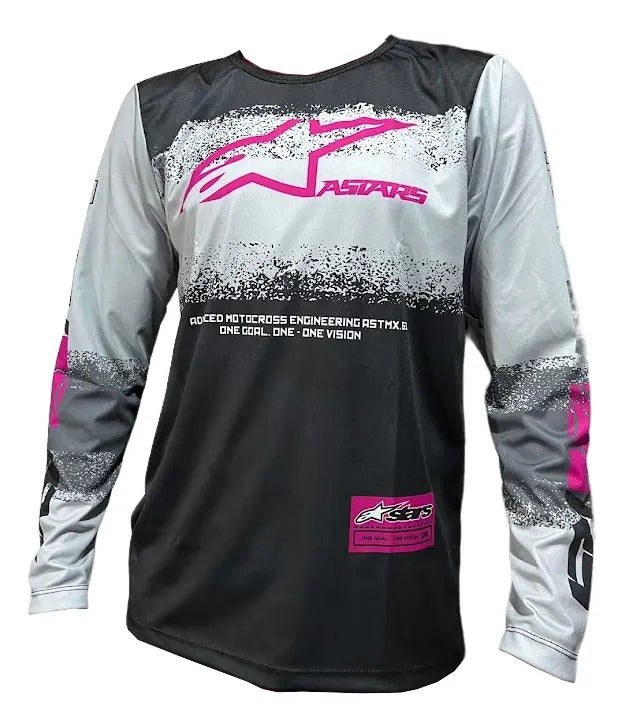 Buzo Manga Larga Mtb Motocross Bicicross Jersey Ciclismo