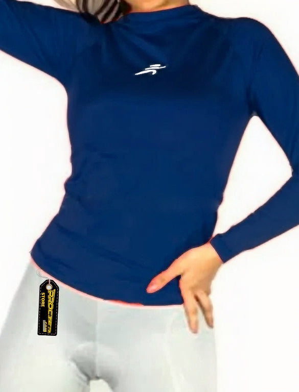 Buzo Fit Deportivo Dama Protección Solar Lycra Compresion