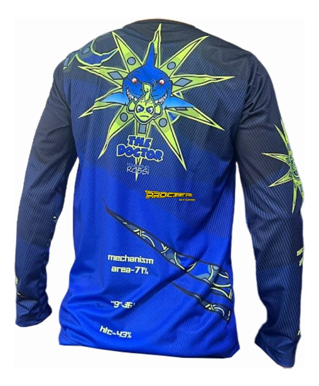 Buzo Manga Larga Mtb Motocross Bicicross Jersey Ciclismo