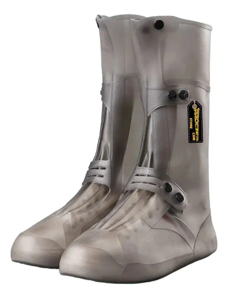Zapatones Cubre Zapatos 100% Impermeables Caña Alta