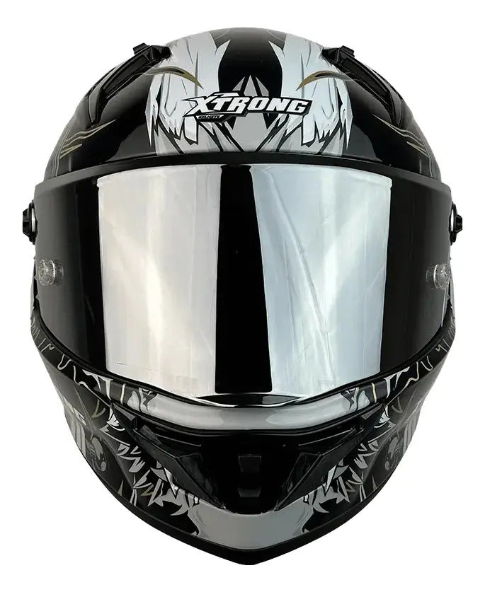 Casco Xtrong Integral Visor Magnetico Deportivo Certificado