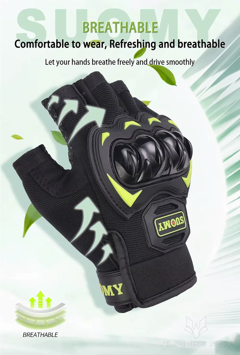Guantes Suomy Proteccion Nudillos Y Palma Tactiles