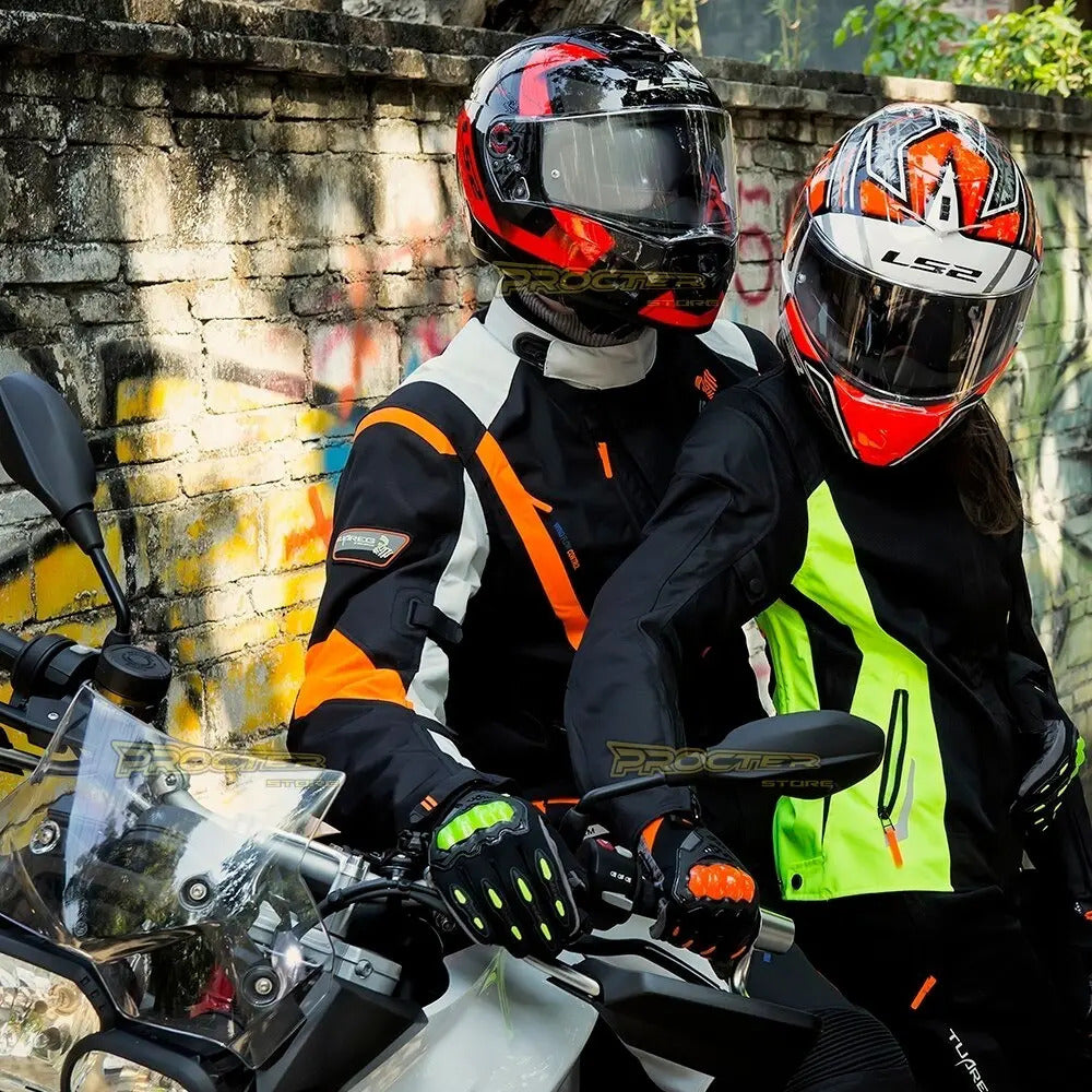 Guantes Moto Proteccion Nudillos Y Palma Forro Suave