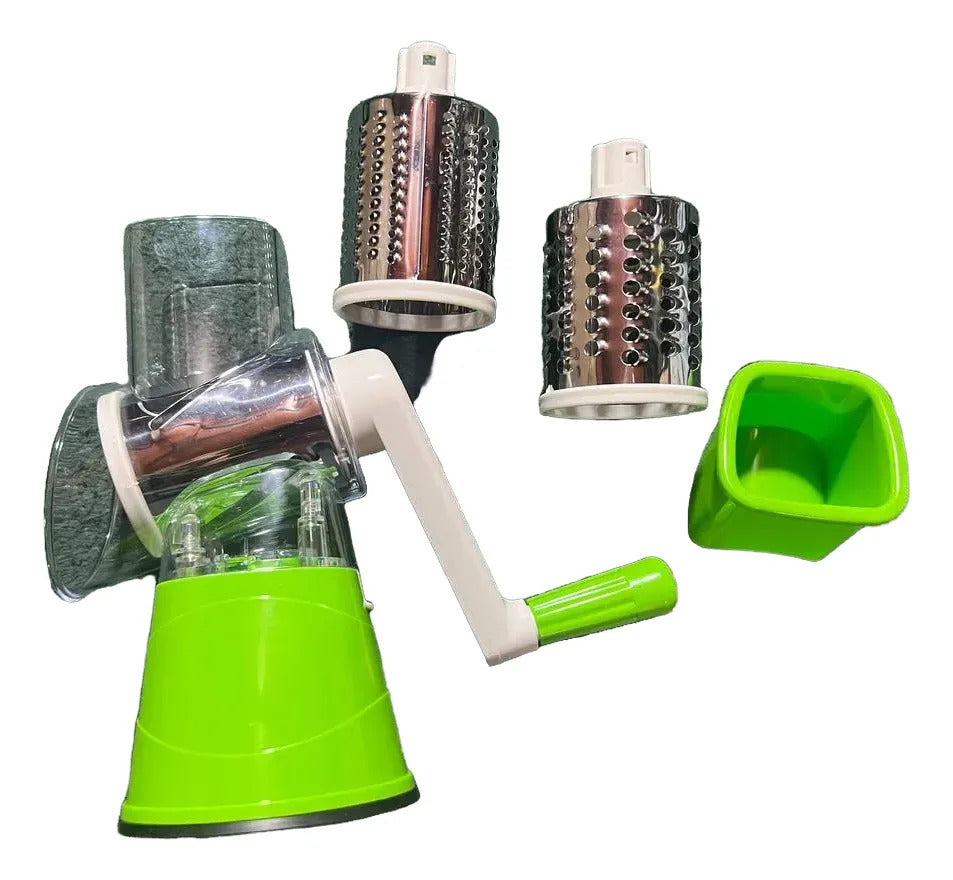 Molino Rayador Multiusos Picador De Verduras 3 En 1