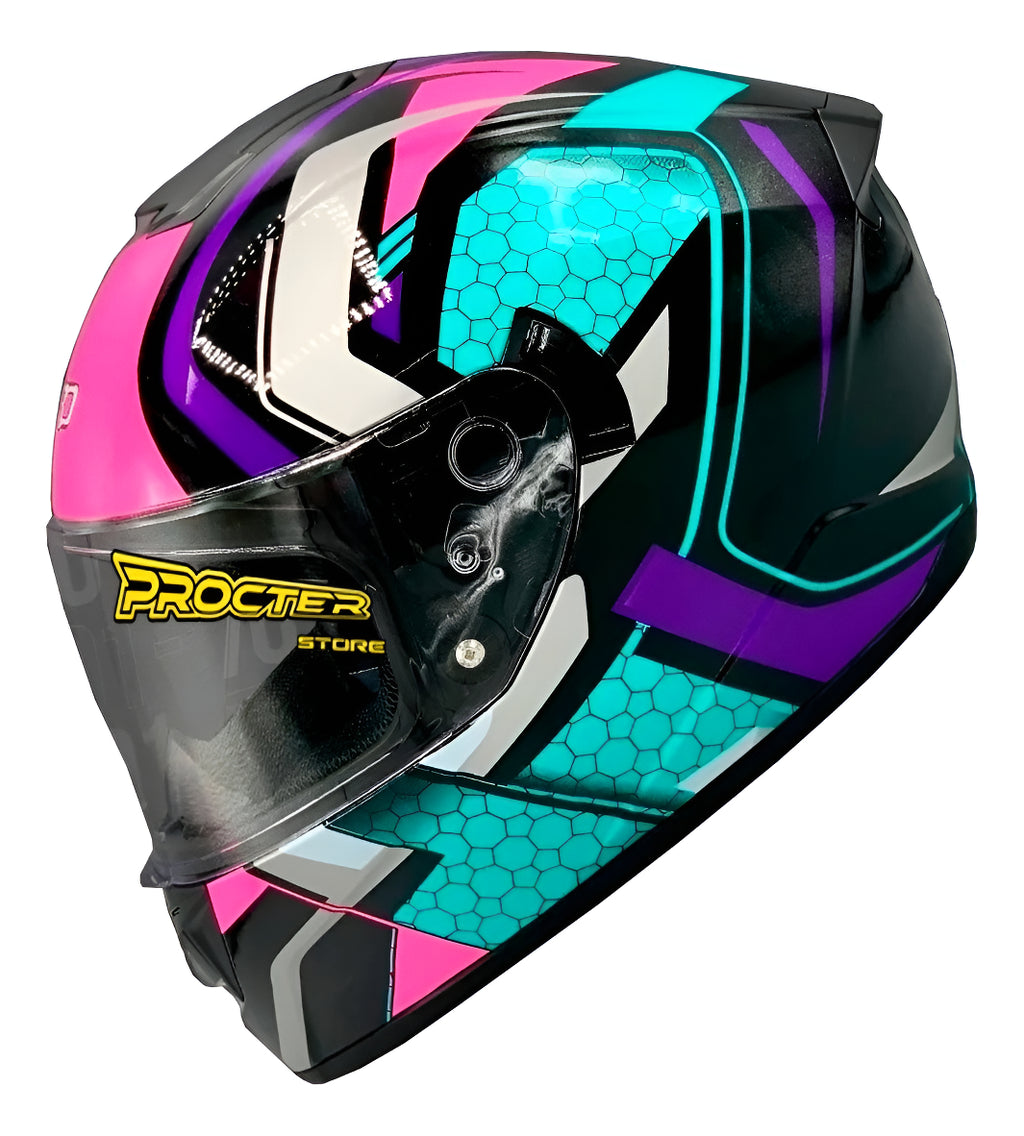 Casco Integral Moto Xecuro Doble Visor Certificado Gafas