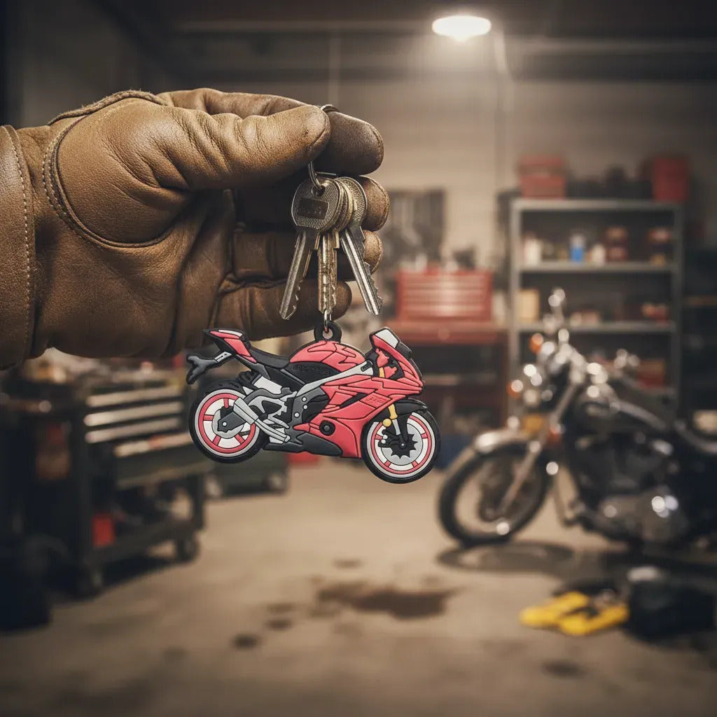 Llavero Moto Goma Llaves Ktm Susuki Honda Yamaha Akt