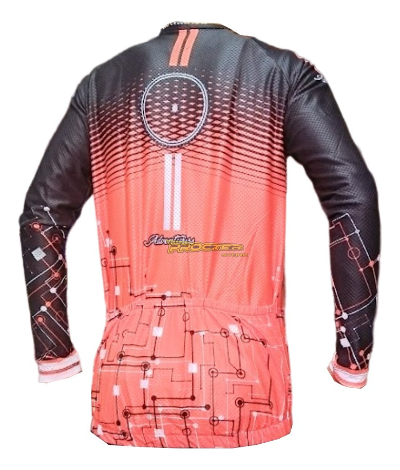 Jersey Ciclismo Maillot Manga Larga Ruta Mtb Colombia Camisa