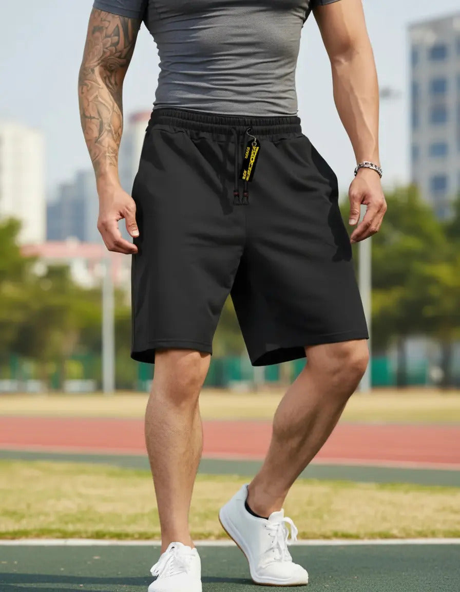 Pantaloneta Licrada Gym Short Hombre Deportivo