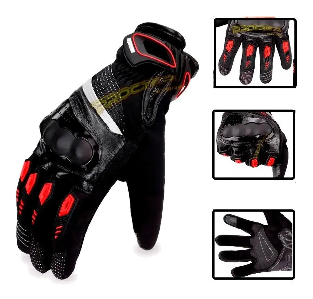 Guantes Masontex Impermeables 100% Térmicos Moto Corto