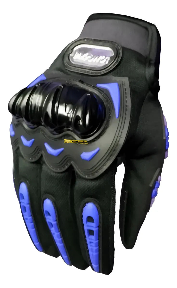 Guantes Protección Nudillos Y Palma Moto Bicicleta Promo