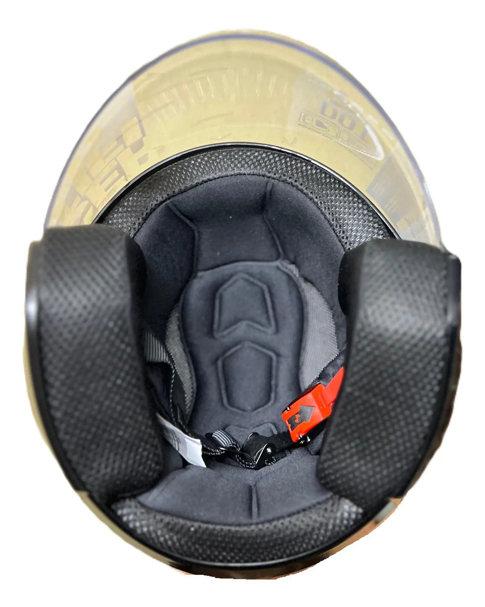 Casco Abierto Marca Tech T10 Certificacion Dot
