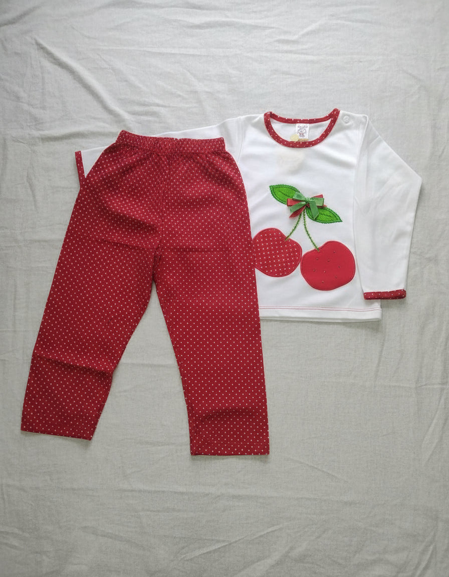Pijamas Niña Algodón Con Dibujos En Relieve Tallas 6-12