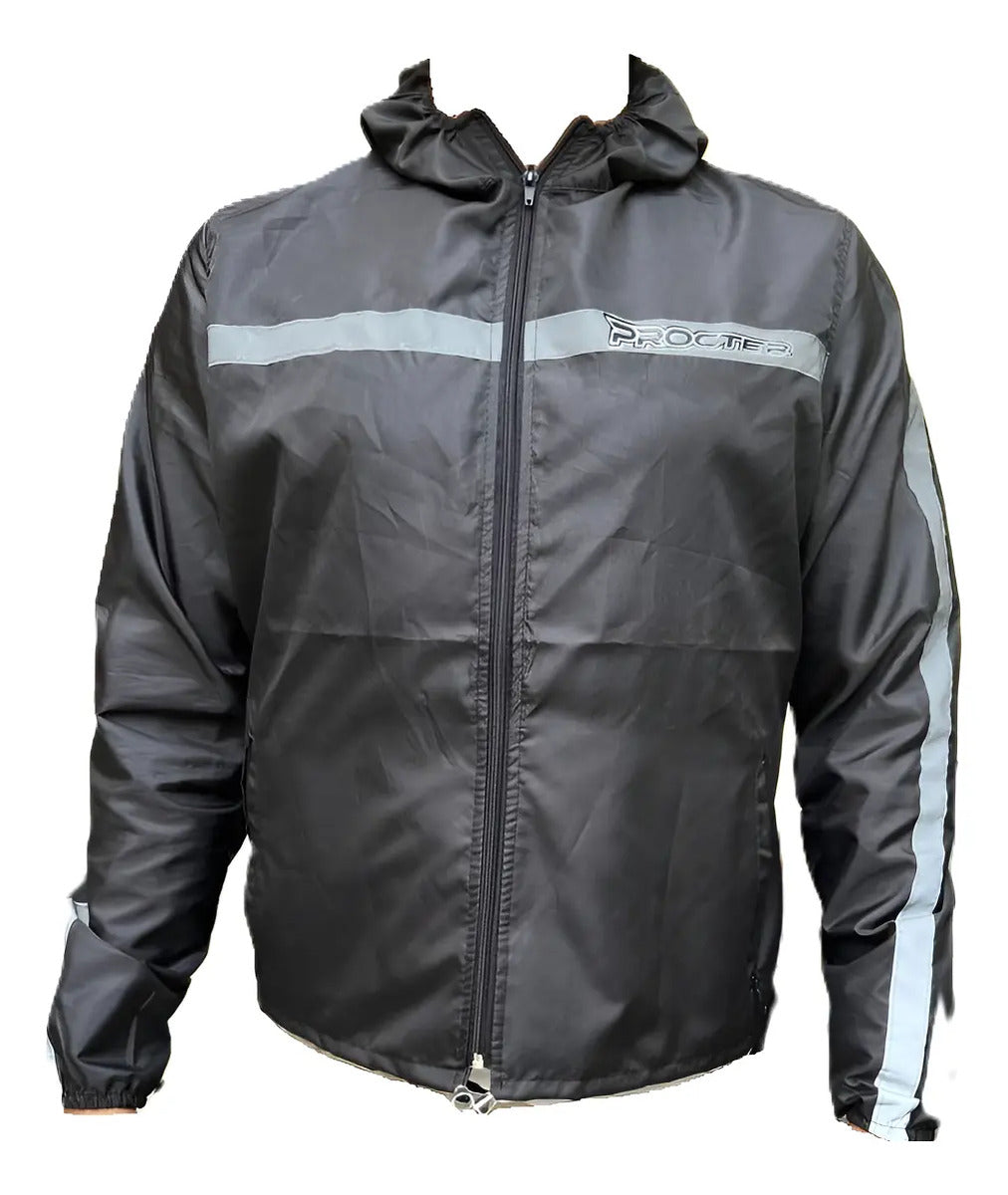Chaqueta Rompevientos Reflectiva Moto Bicicleta Liviana