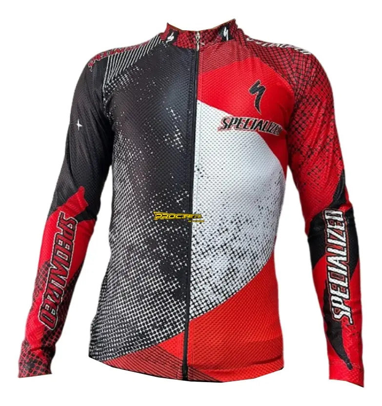 Camisa Camiseta Jersey Ciclismo Manga Larga Ruta Bici Licra