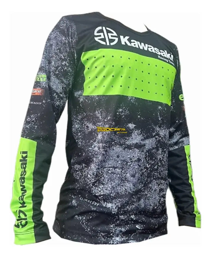 Buzo Manga Larga Mtb Motocross Bicicross Jersey Ciclismo