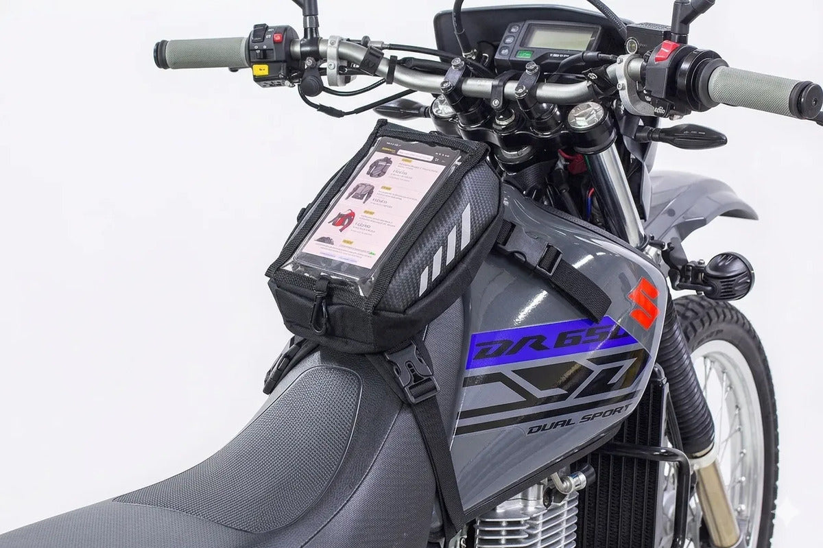 Canguro Piernero Para Motociclista Semi Impermeable Rigido
