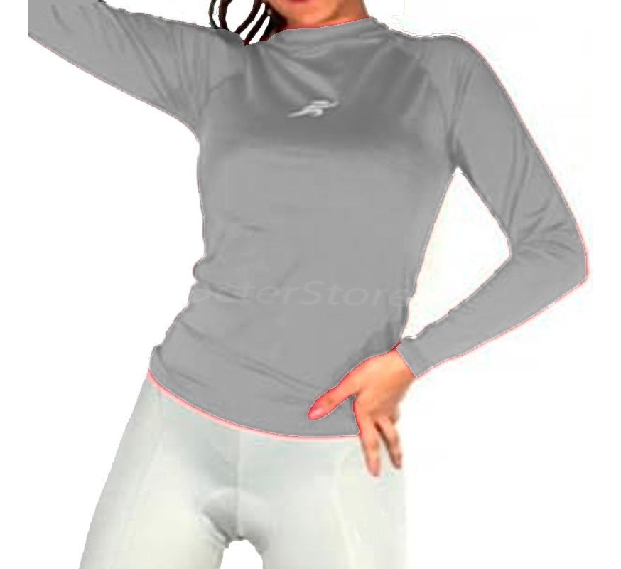 Buzo Fit Deportivo Dama Protección Solar Lycra Compresion
