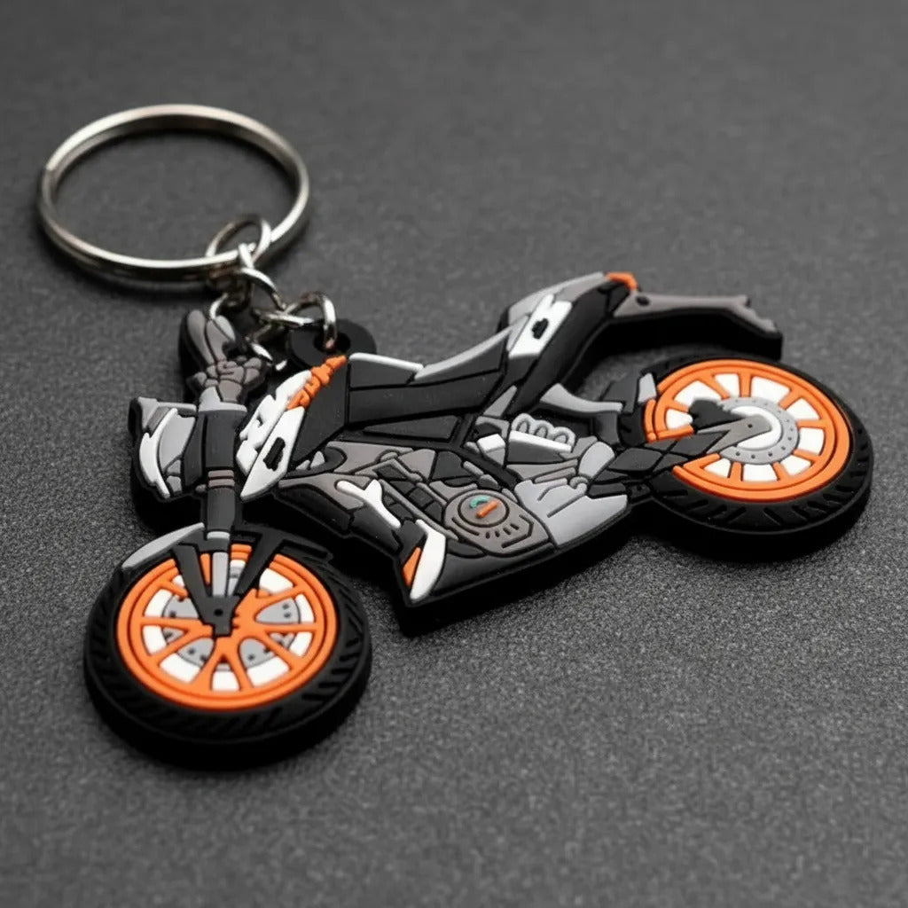 Llavero Moto Goma Llaves Ktm Susuki Honda Yamaha Akt