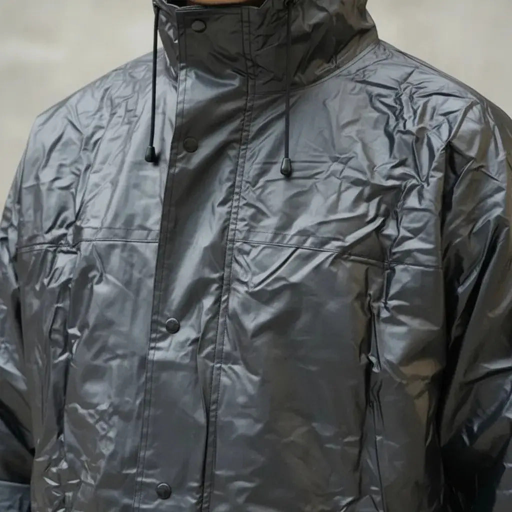 Impermeable Siliconado Liviano Con Bolsillos