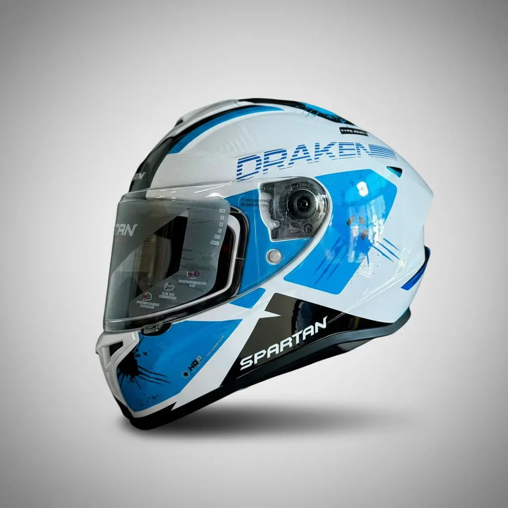 Casco Moto Integral Spartan Modelo Draken S