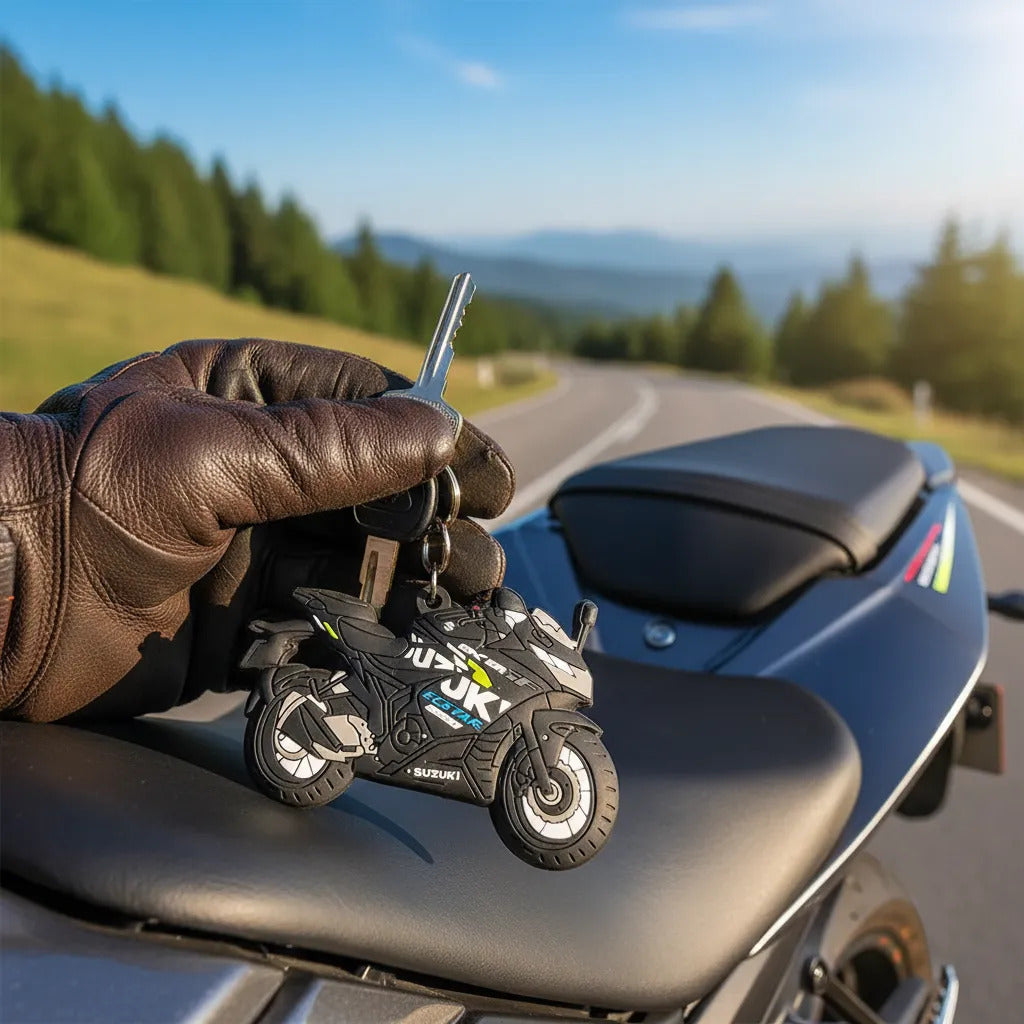 Llavero Moto Goma Llaves Ktm Susuki Honda Yamaha Akt