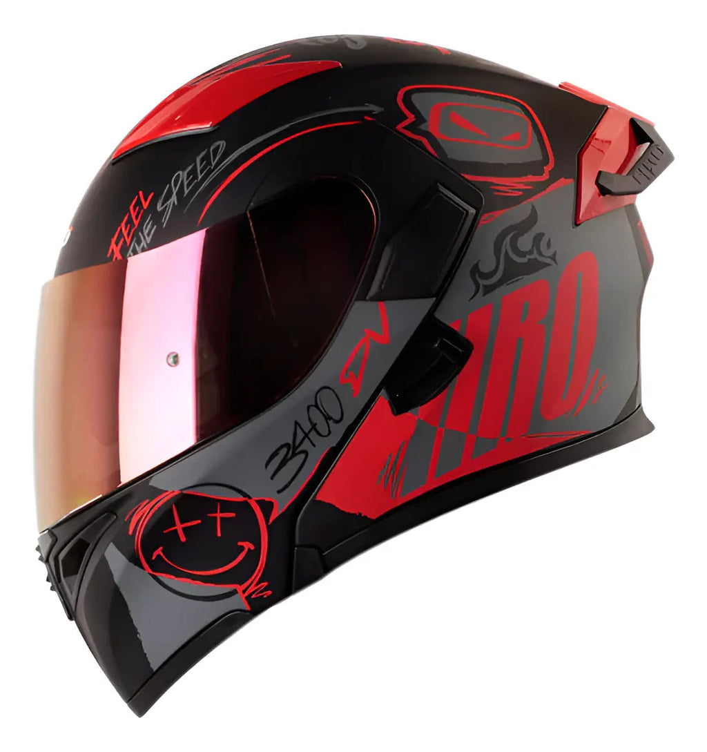 Casco Abatible Marca Hro 3400 Dv Evo Nueva Colección