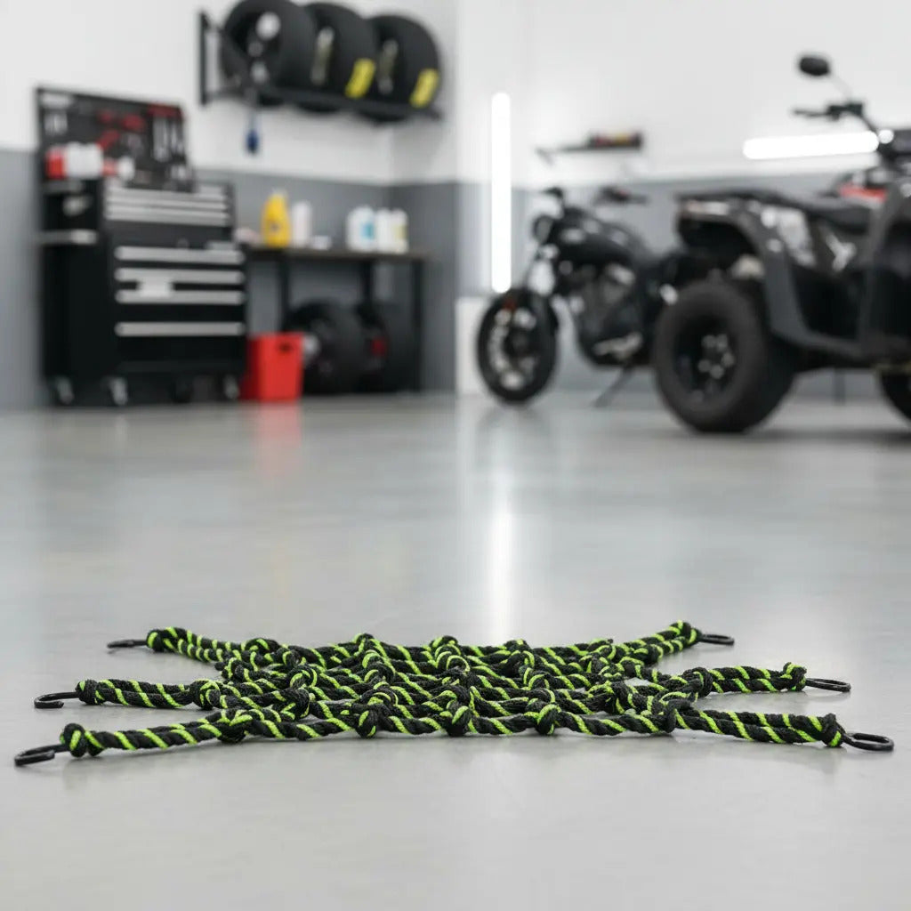 Pulpo O Amarre Para Moto Malla Elastica Trenzada Para Moto