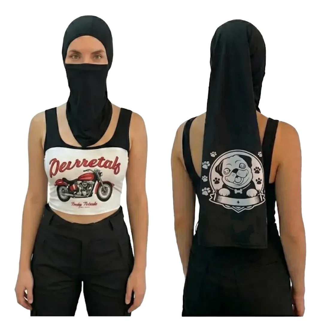 Cuello Cabello Largo Tipo Hiyab Buff Unisex