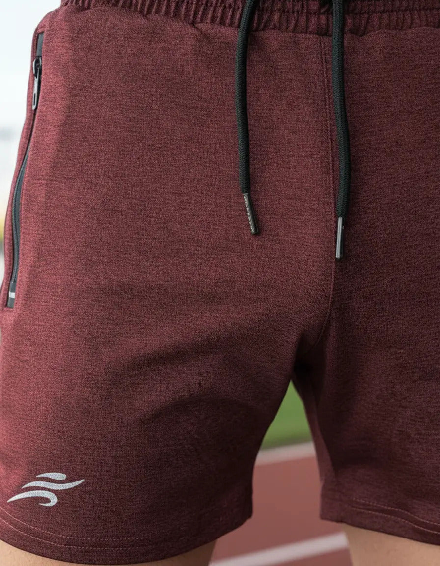 Pantaloneta Con Licra Interna Corta Gym Short  Media Pierna